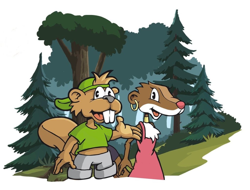 Berti und Hanne besuchen den Wald